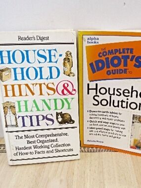 2 Household Hint Books